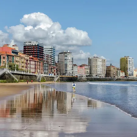 Ezcurdia 40 - Con Garaje, Wifi, Calefaccion, 4 Pax - Vut-3376-as * Gijón